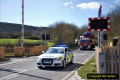 114.2020-03-16-The-Swanage-Railway.-114-Very-large-load-for-Wytch-Farm-Oil-Terminal-crossing-Norden-Gates.-