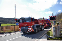 116.2020-03-16-The-Swanage-Railway.-116-Very-large-load-for-Wytch-Farm-Oil-Terminal-crossing-Norden-Gates.-