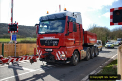 121.2020-03-16-The-Swanage-Railway.-121-Very-large-load-for-Wytch-Farm-Oil-Terminal-crossing-Norden-Gates.-