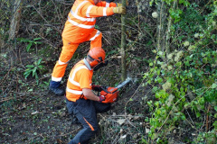 053.2021-11-03-Track-Gang-ongoing-work-at-Corfe-Castle-Viaduct.-53-Across-Purbeck.-