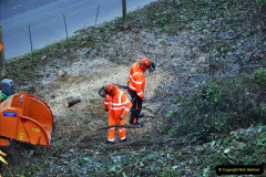 078.2021-11-03-Track-Gang-ongoing-work-at-Corfe-Castle-Viaduct.-78-Across-Purbeck.-