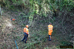 101.2021-11-03-Track-Gang-ongoing-work-at-Corfe-Castle-Viaduct.-101-Across-Purbeck.-