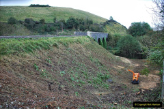007.2021-10-26-Track-side-work-at-Corfe-Castle-viaduct.-7-On-the-ferry-to-Swanage.-
