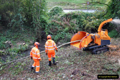050.2021-10-26-Track-side-work-at-Corfe-Castle-viaduct.-50-On-the-ferry-to-Swanage.-