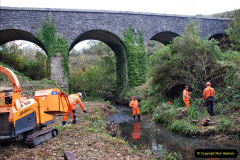 109.2021-10-26-Track-side-work-at-Corfe-Castle-viaduct.-109-On-the-ferry-to-Swanage.-