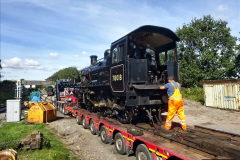 2021 September 21 Loco 78018 Departure from the SR