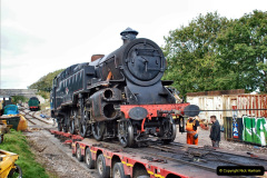 106.2021-10-22-One-loco-in-80078-and-one-loco-out-80104.-106-Corfe-Castle.-