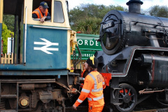 124.2021-10-22-One-loco-in-80078-and-one-loco-out-80104.-124-Corfe-Castle.-