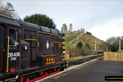 008.2022-01-07-Corfe-Castle-Norden.-8-Emergency-recovery-test-with-DMU-and-08-as-Thunderbird.-