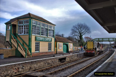 018.2022-01-07-Corfe-Castle-Norden.-18-Emergency-recovery-test-with-DMU-and-08-as-Thunderbird.-