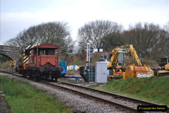 045.2022-01-07-Corfe-Castle-Norden.-45-Emergency-recovery-test-with-DMU-and-08-as-Thunderbird.-