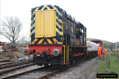 050.2022-01-07-Corfe-Castle-Norden.-50-Emergency-recovery-test-with-DMU-and-08-as-Thunderbird.-