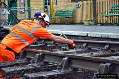 100.2022-01-10-Corfe-Castle-station-track-renewal.-100-