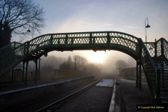 2022 January 14 Corfe Castle station track renewal. DAY 5