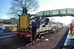 050.2022-01-14-Corfe-Castle-station-track-renewal-DAY-5.-50-Track-gang-of-years-past.-