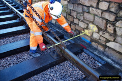 181.2022-01-14-Corfe-Castle-station-track-renewal-DAY-5.-181-Track-gang-of-years-past.-