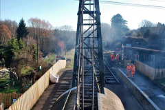 188.2022-01-14-Corfe-Castle-station-track-renewal-DAY-5.-188-Track-gang-of-years-past.-