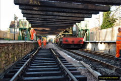 218.2022-01-14-Corfe-Castle-station-track-renewal-DAY-5.-218-Track-gang-of-years-past.-
