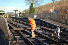 017.2022-01-17-Corfe-Castle-station-track-renewal-DAY-6.-17-On-the-way-to-Corfe-Castle.-