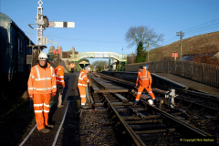018.2022-01-17-Corfe-Castle-station-track-renewal-DAY-6.-18-On-the-way-to-Corfe-Castle.-