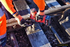 026.2022-01-17-Corfe-Castle-station-track-renewal-DAY-6.-26-On-the-way-to-Corfe-Castle.-
