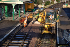 046.2022-01-17-Corfe-Castle-station-track-renewal-DAY-6.-46-On-the-way-to-Corfe-Castle.-