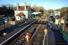 051.2022-01-17-Corfe-Castle-station-track-renewal-DAY-6.-51-On-the-way-to-Corfe-Castle.-