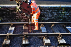 055.2022-01-17-Corfe-Castle-station-track-renewal-DAY-6.-55-On-the-way-to-Corfe-Castle.-
