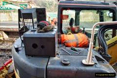 065.2022-01-18-Norden-Roadrailer-repair-Corfe-Castle-station-track-renewal-Day-7.-65-Norden.-