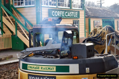 070.2022-01-18-Norden-Roadrailer-repair-Corfe-Castle-station-track-renewal-Day-7.-70-Norden.-