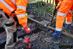 029.2022-01-19-Corfe-Castle-station-track-renewal-DAY-8.-29-On-the-way-to-Corfe-Castle.-