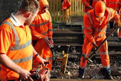 063.2022-01-19-Corfe-Castle-station-track-renewal-DAY-8.-63-On-the-way-to-Corfe-Castle.-