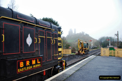 003.2022-01-11-Corfe-Castle-station-track-renewal.-DAY-2-Spoil-dump-and-track-work.-3-