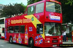 COPYRIGHT PICTURE : PICTURE PARTNERSHIP. (911877-)
PICTURE BY :  ANDREW DUNSMORE. 03-09-07
General Info:-
The Original London Bus Company with tourists and a guide at various London Landmarks including, Westminster, Big Ben, London Eye and Tower Bridge.