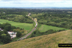 045. Corfe Castle (DRONE). (45)