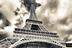 The tower from below.