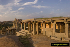 Towards Virupaksha Temple from Hemakuta Hill, Hampi.