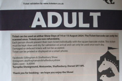 2024 August 15 Gillingham & Shaftesbury Show, Shaftesbury, Dorset