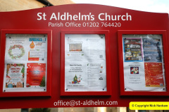 003.2024-12-14-St.-Aldhelms-Church-Christmas-Trees-Branksome-Poole-Dorset-Pillar-Box-Topper.-3