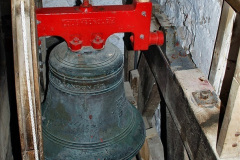 145.2024-02-05-Lyme-Regis-Dorset.-145-The-church-belfry-and-the-Eglon-Belle.-
